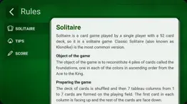 solitaire (klondike) iphone screenshot 4