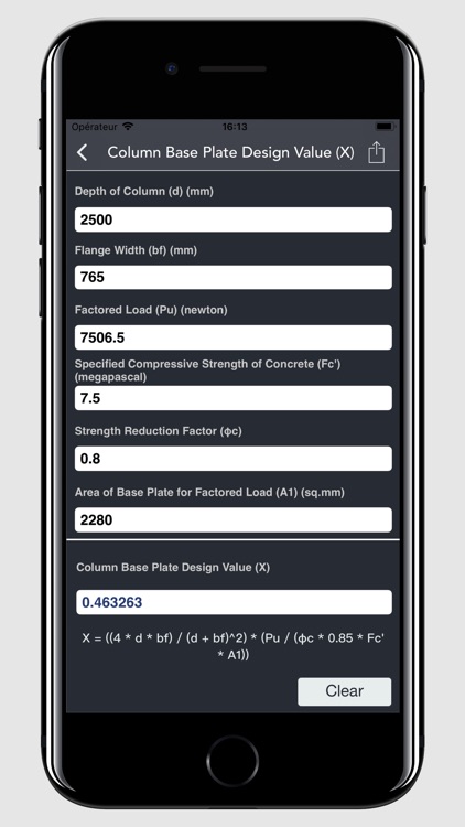 Column Construction Calculator screenshot-3