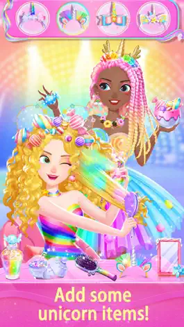 Game screenshot Unicorn Fantasy Hair Salon apk