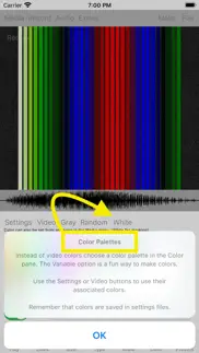 spectra - video & audio to art iphone screenshot 4