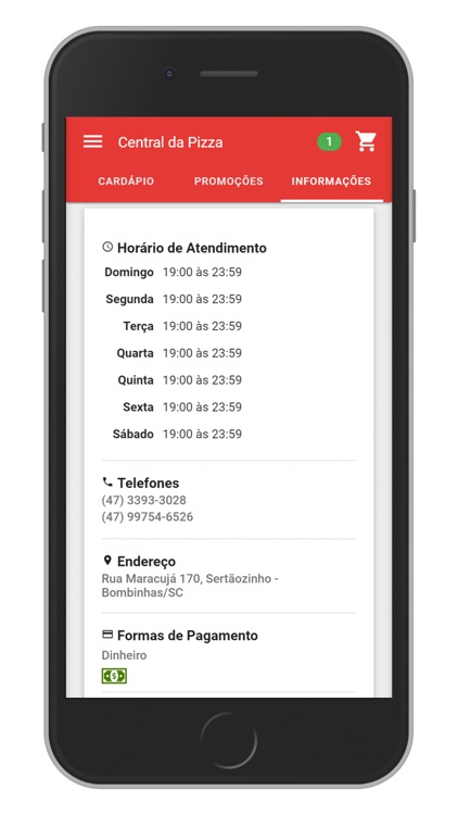 Central da Pizza Bombinhas screenshot-4