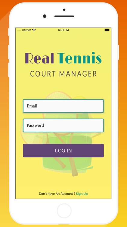 Real Tennis Court Manager