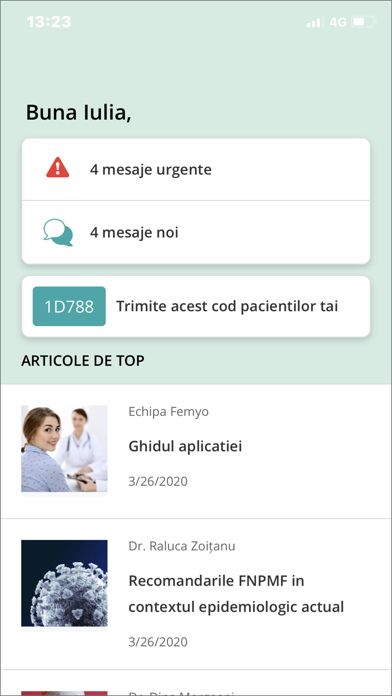Screenshot #1 pour Pacientii Mei - Femyo