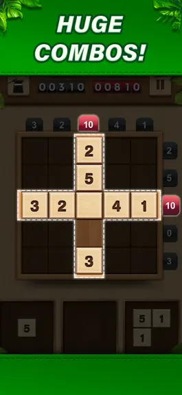 Game screenshot TENX - Wooden Number Puzzle apk