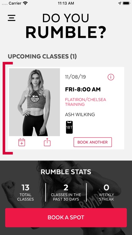 Rumble - Group Fitness