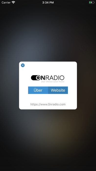 ON Radio iPhone screenshot 4 - Music app