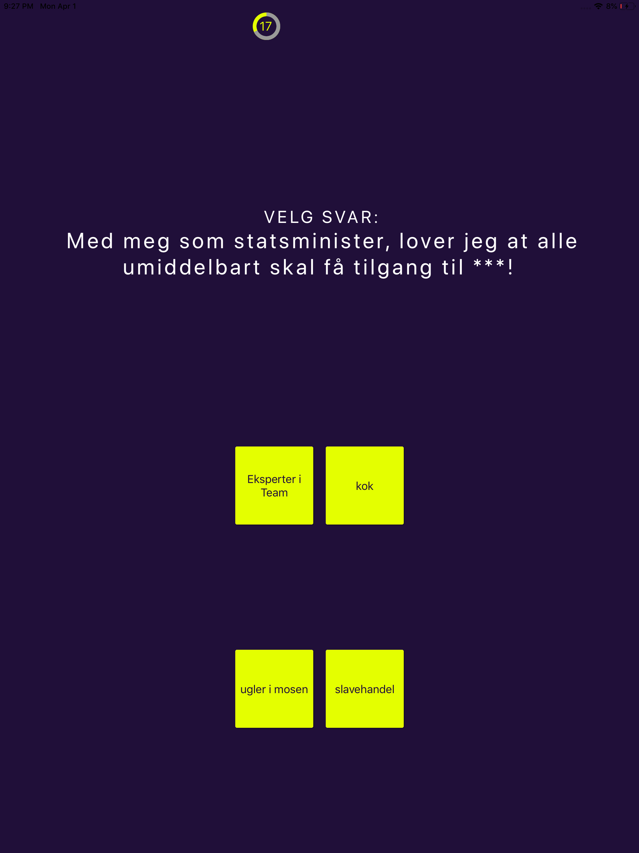 Politisk Korrekt screenshot 15