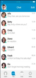 AstraChat - Direct XMPP & VOIP screenshot #1 for iPhone