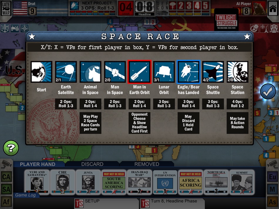 #4. Twilight Struggle (iOS) 由: Playdek, Inc.