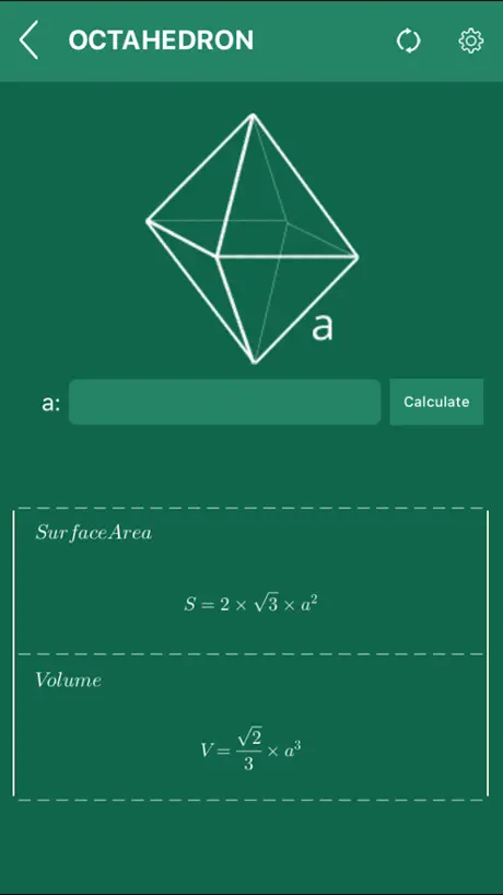 GeometrySoln : Calculation