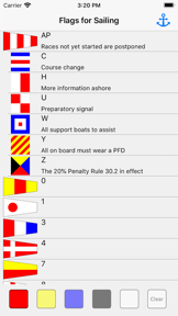 Flags for Sailing screenshot