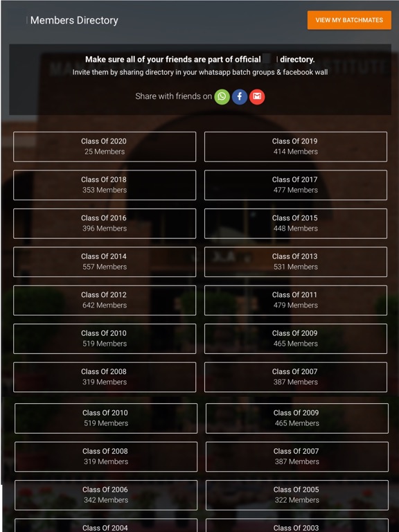 Screenshot #4 pour SPJIMR FMB Connect