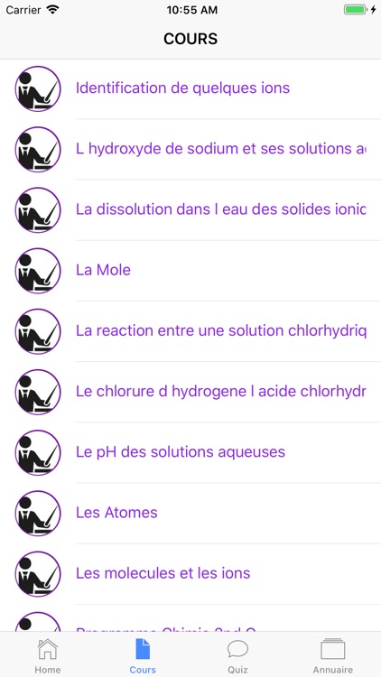 Chimie Seconde screenshot-3