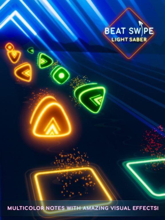 Screenshot #1 for Beat Blade 3D : Beat Swiper 3D