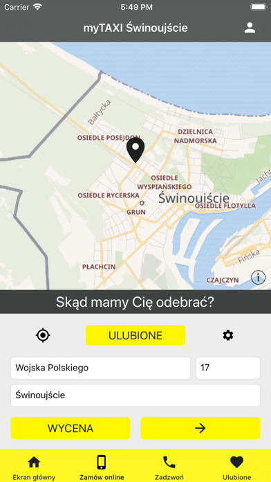 myTAXI Świnoujście screenshot 3