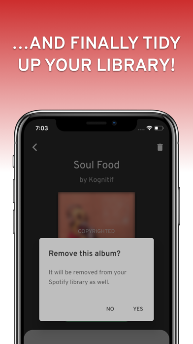 AUX Albums iPhone screenshot 5 - Music app