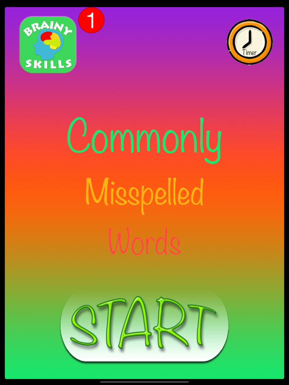 Screenshot #5 pour Brainy Skills Misspelled Words
