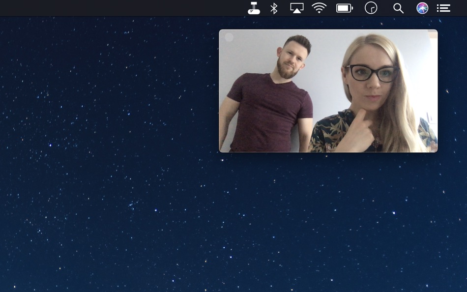 #2. Rearview - handy mirror camera (macOS) 由: Aleksander Popko