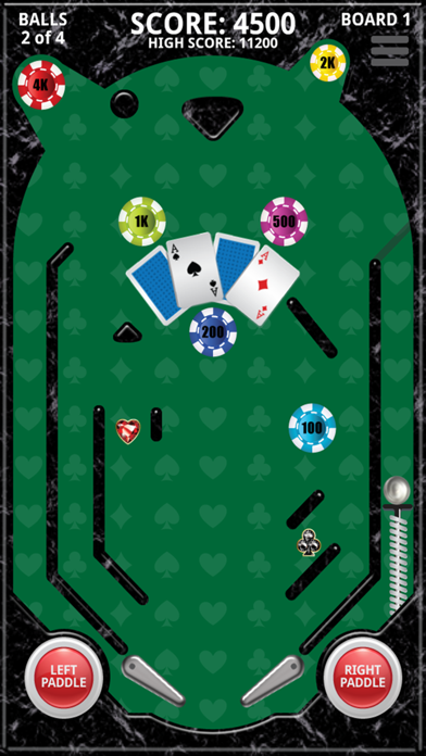 Screenshot #1 pour Mini Pinball 4 Of A Kind