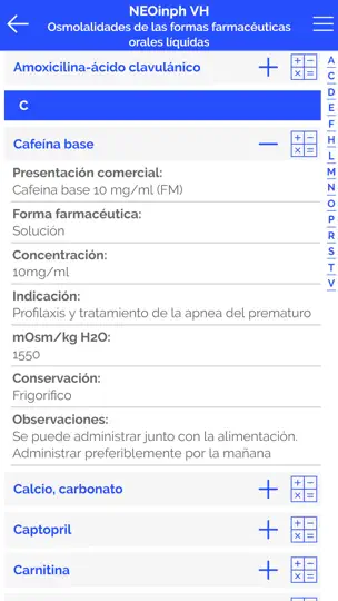 Captura de pantalla de NEOinph VH en iPhone 5