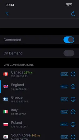 VPN Up screenshot 1
