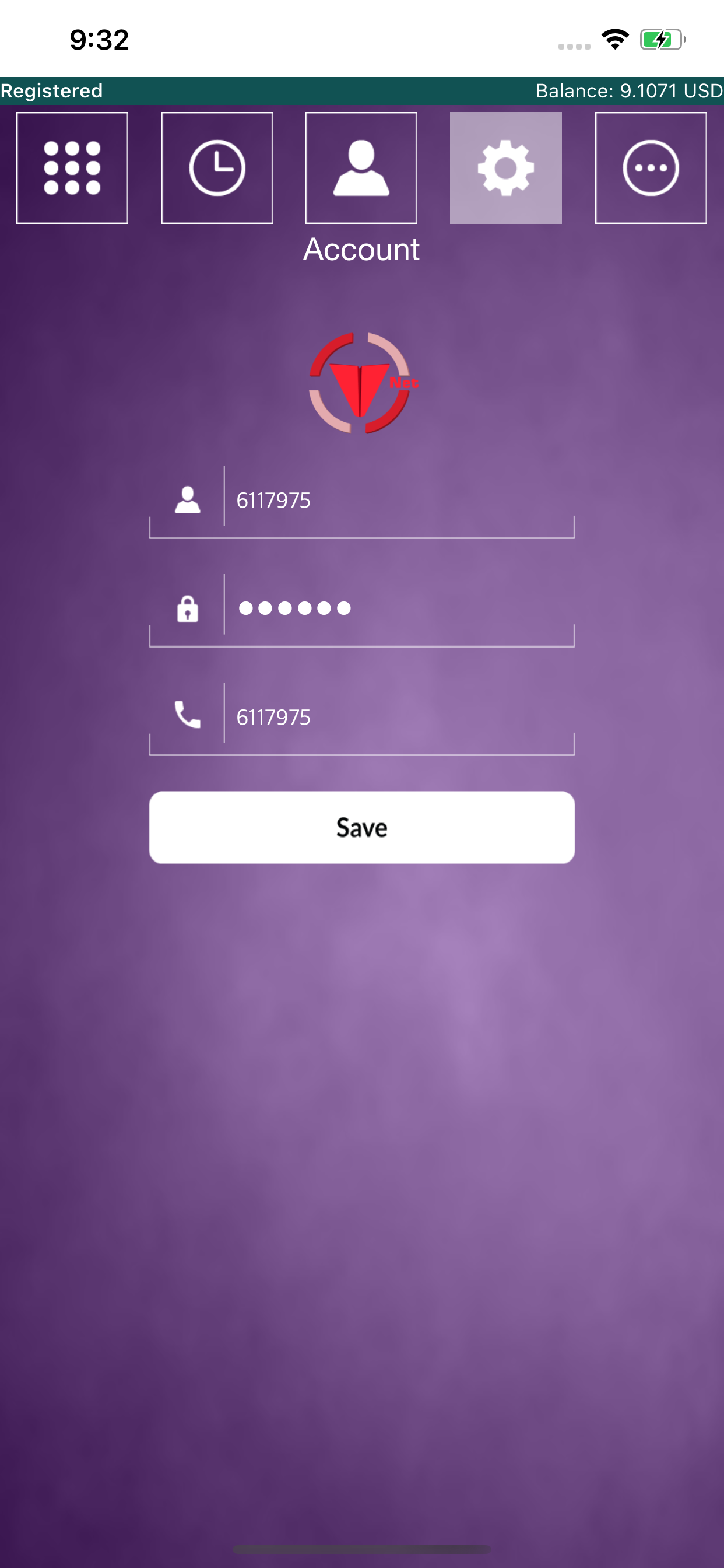 V NET  iTel screenshot 4
