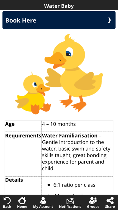 Screenshot #3 pour Puddle Ducks Swim Academy