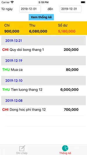 Heo Đất - Quản Lý Chi Tiêu screenshot 3