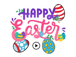 Animated Easter Sticker