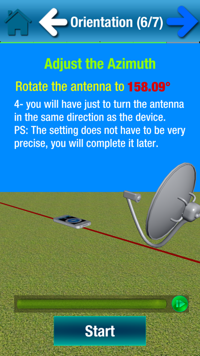 SatCatcher Dish Installation Screenshot