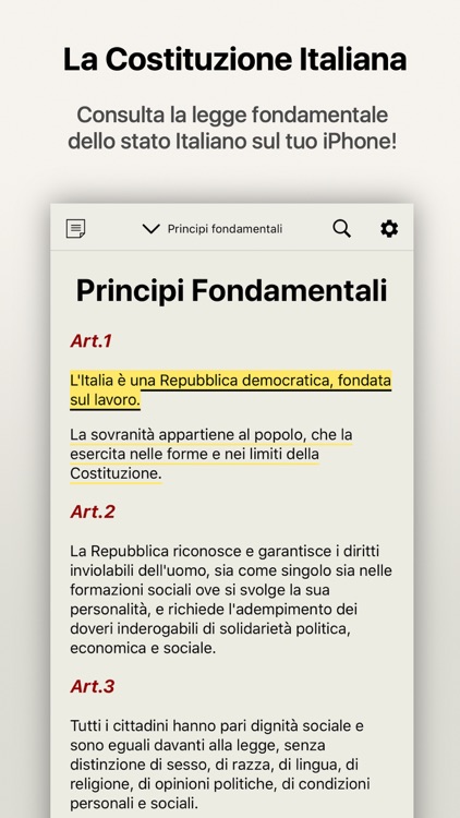 Italian Constitution & Laws