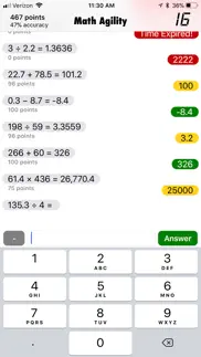 math agility iphone screenshot 2