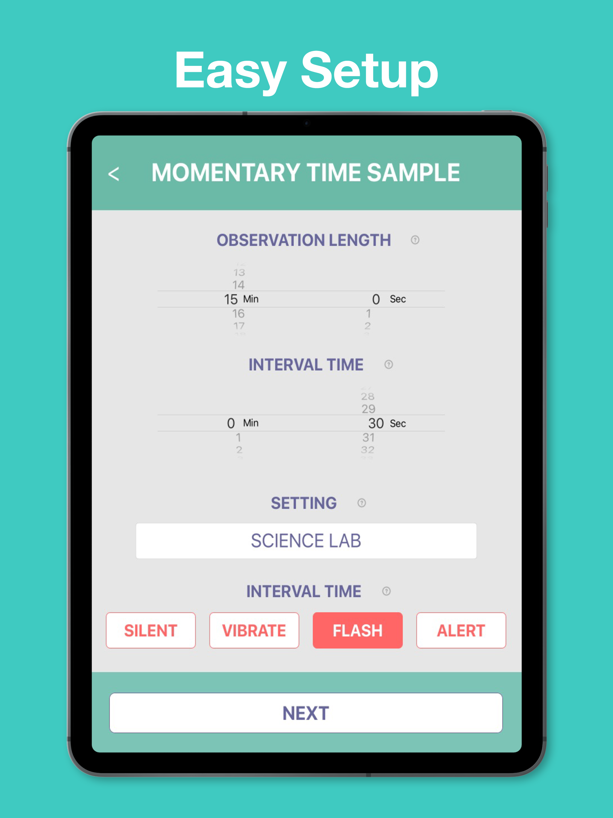 Behavior Observation Made Easy