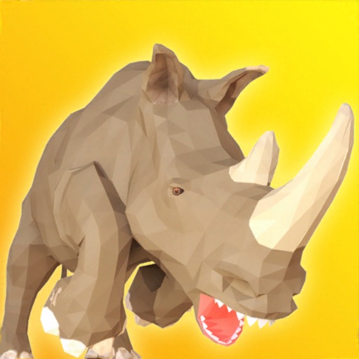 Rhino Rampage: City Simulator Icon