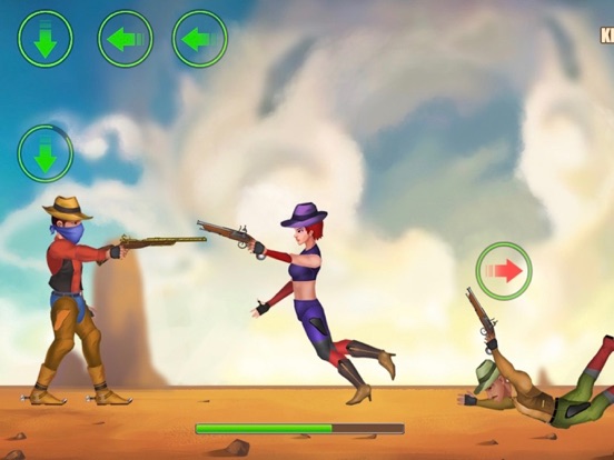 Screenshot #4 pour Gun Blood Cowboy Duel