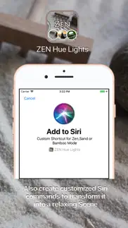 zen for philips hue meditation iphone screenshot 2