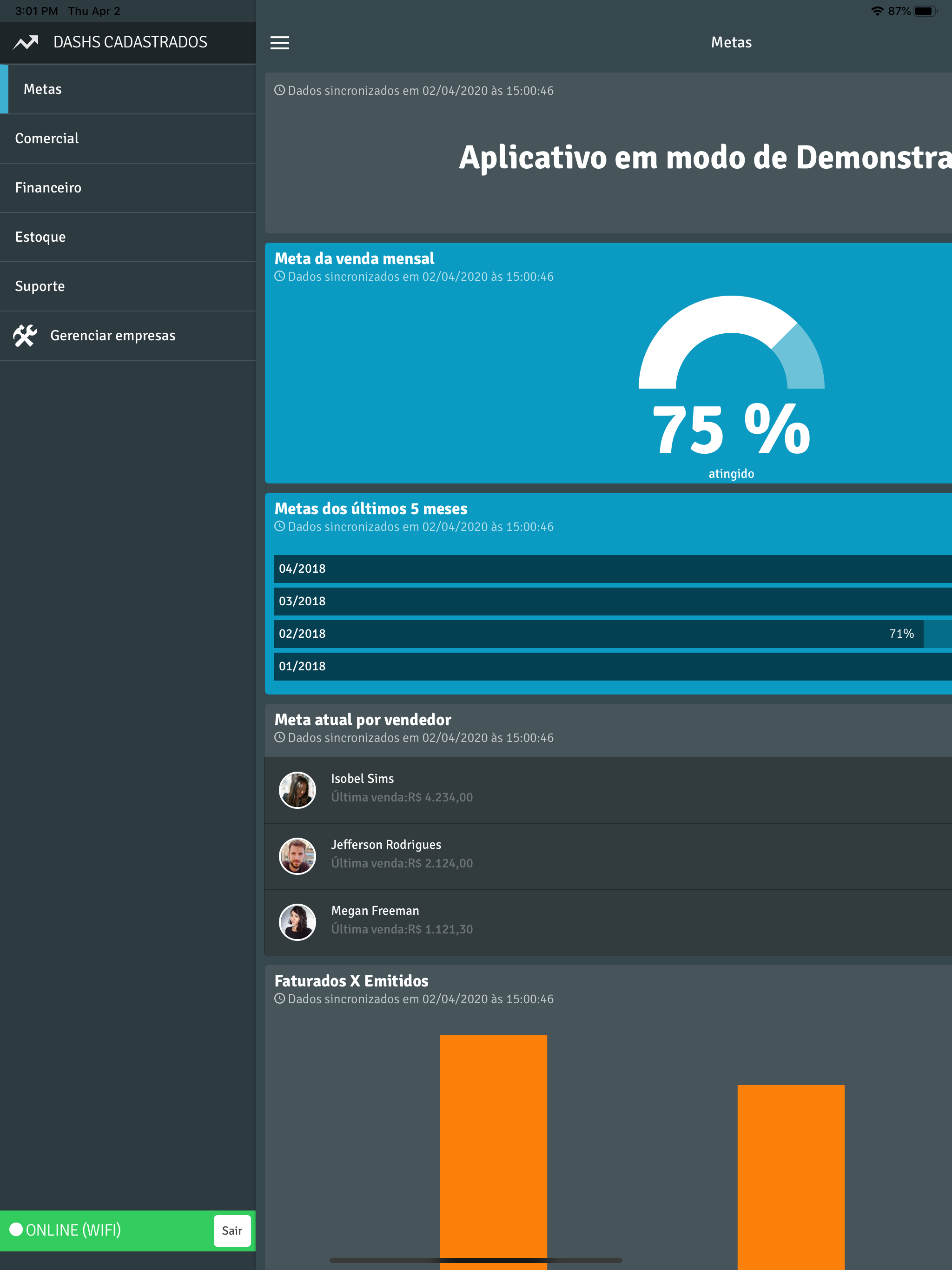 Garbim Dashboard