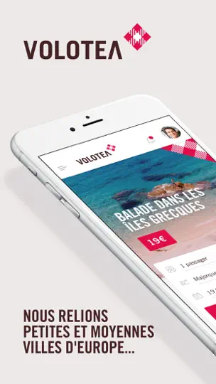 Capture d'écran de Volotea sur iPhone 1