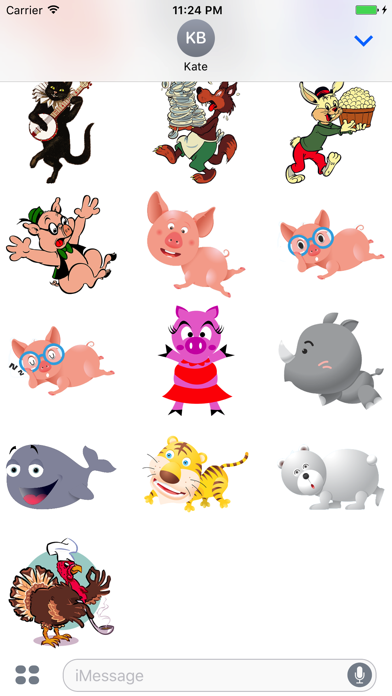 Sticker Fun with Funny Animals Screenshot