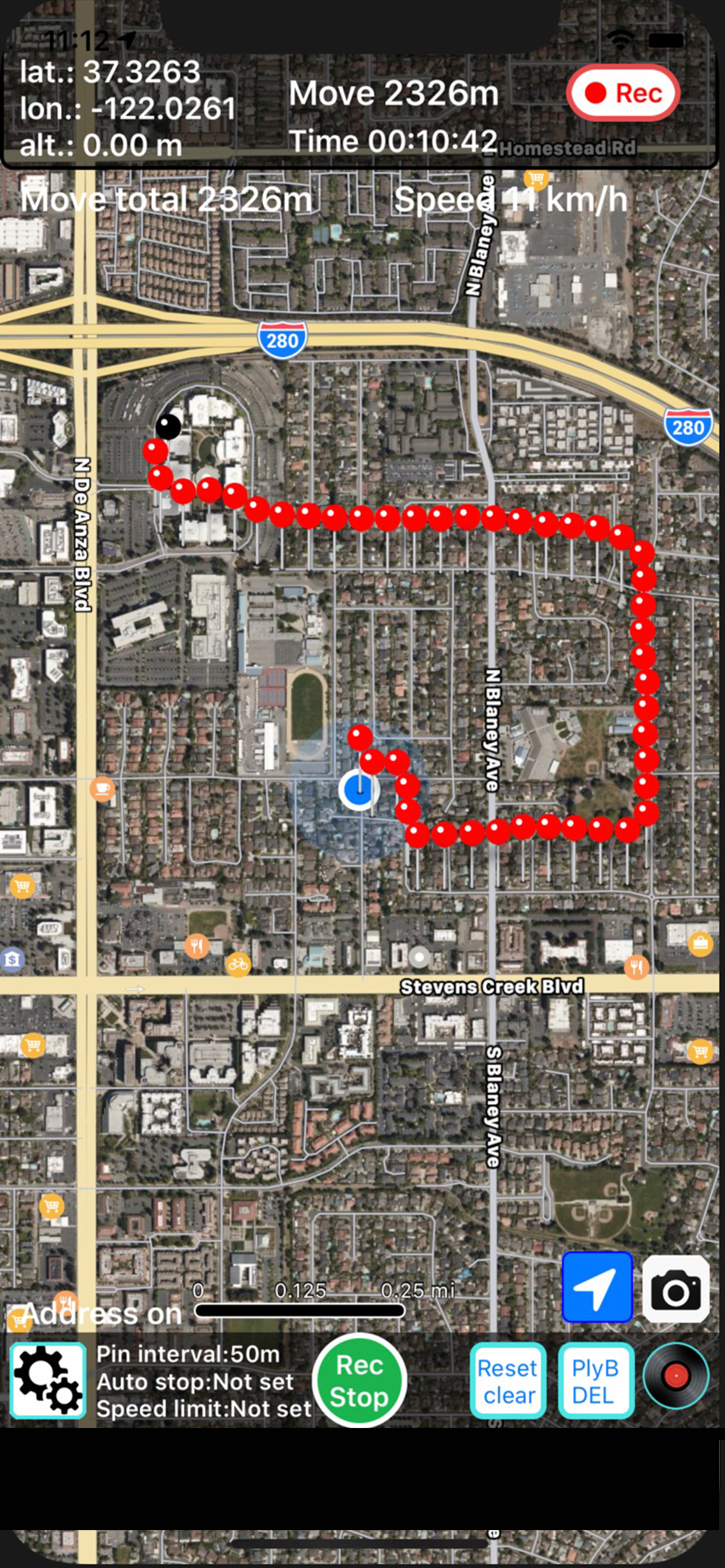 Walking Locus