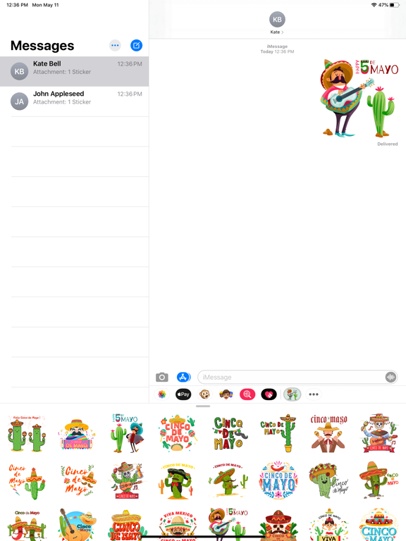 Screenshot #4 pour Cinco De Mayo Mexico Stickers