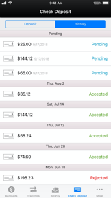Mechanics Bank Mobile Banking screenshot