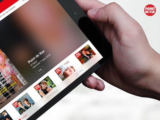 Point de vue Magazine iPad app afbeelding 2