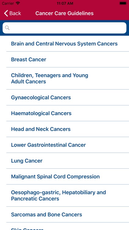 Cancer Referral Guidelines