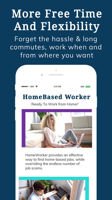 How to cancel & delete HomeBased Worker from iphone & ipad 4