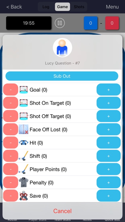 Hockey Stat Recorder 3000