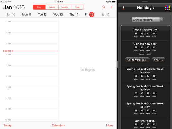 Screenshot #6 pour Holidays Countdown