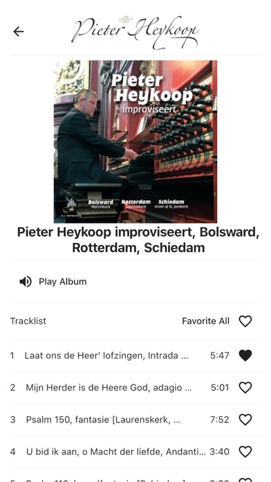 Pieter Heykoop Music screenshot 2