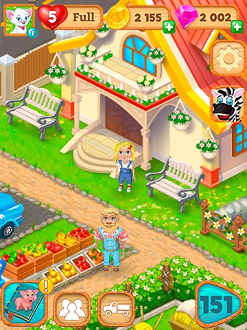 Granny’s Farm: マッチ３ゲームのおすすめ画像5