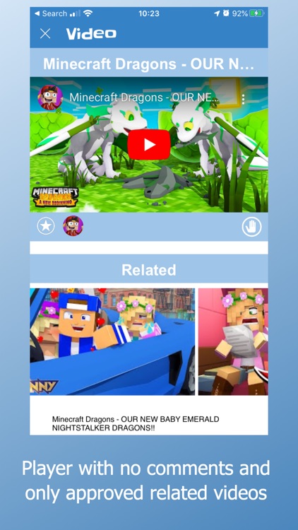 Phew! Parent approved videos. screenshot-3